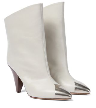 Isabel Marant + Lapee Leather Ankle Boots