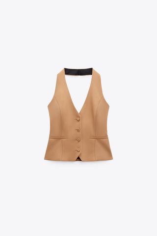 Zara + Halter Vest