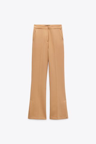 Zara + Pants With Side Vents