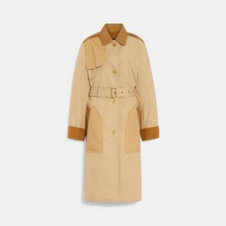 Coach + Turnlock Trench in Recycled Polyester and Organic Cotton