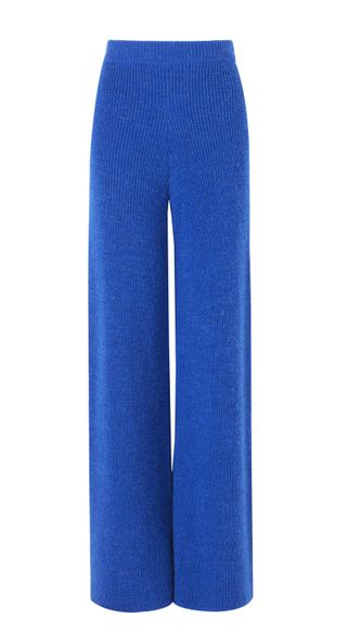 Mango + Straight Knitted Trousers