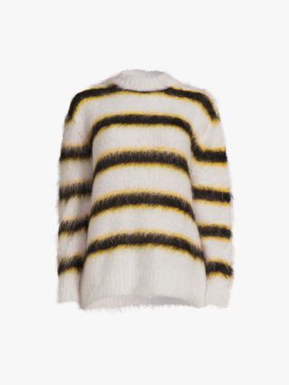 Marni + Striped Crewneck Sweater