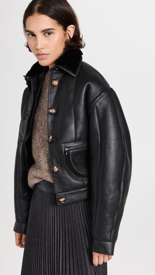 Saks Potts + Saks Potts Maiken Leather Jacket