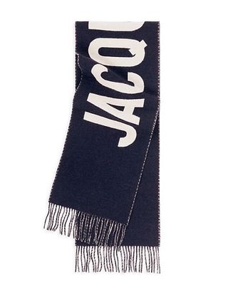 Jacquemus + Wool Logo Scarf