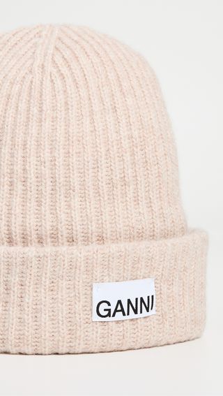 Ganni + Rib Knit Beanie