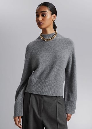 & Other Stories + Relaxed Fit Cashmere Sweater