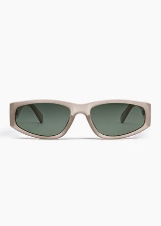 Szade + Melba Iced Tungsten Moss Polarized Sunglasses