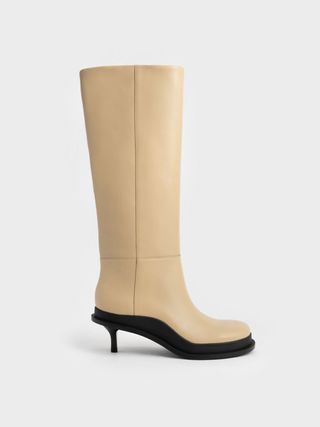 Charles & Keith + Sand Frida Leather Knee-High Boots