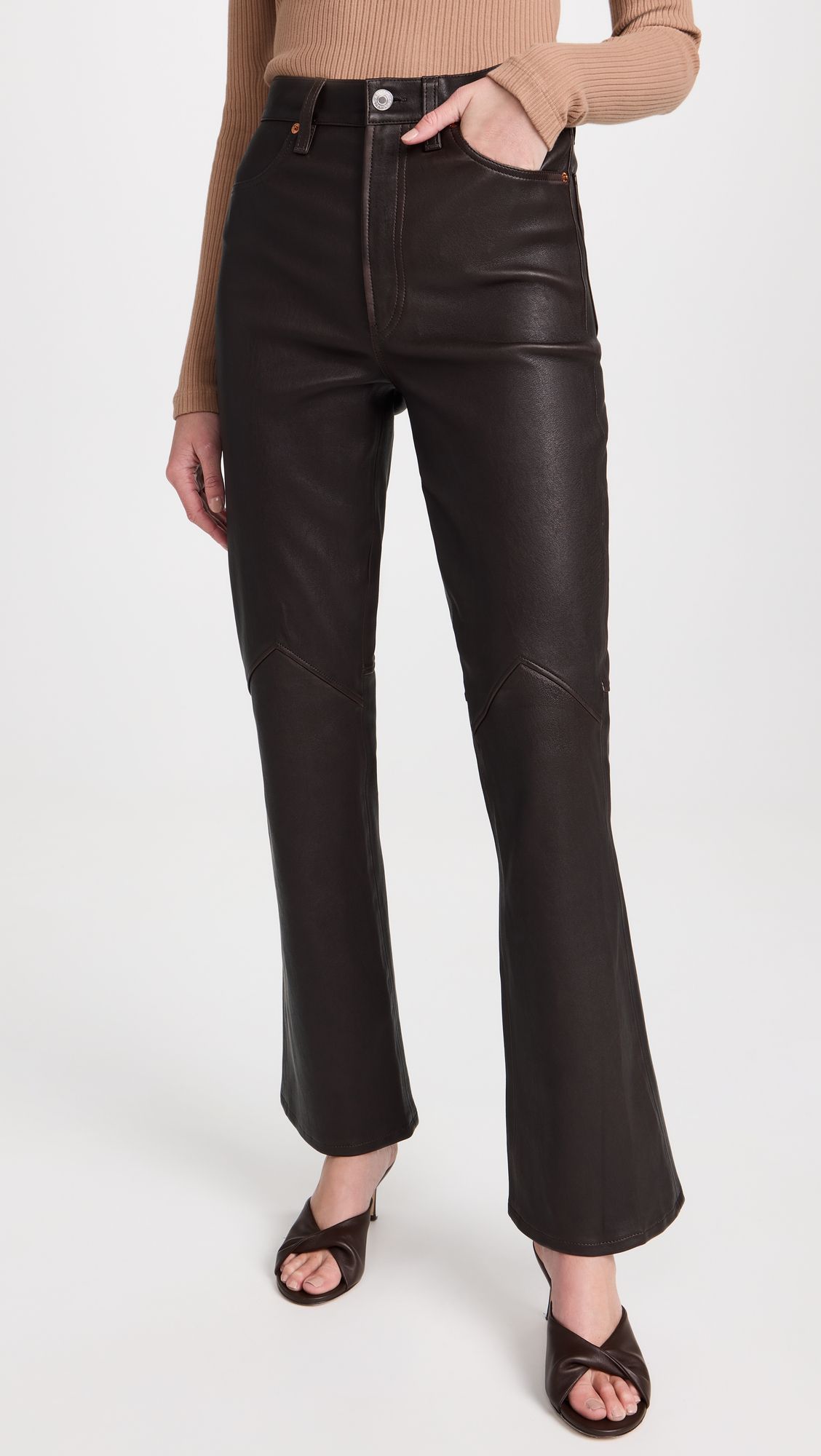 flare cut pants