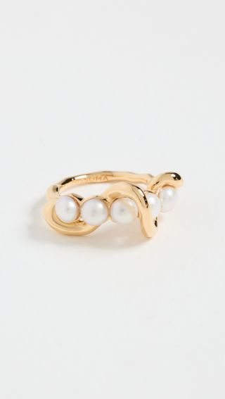 Missoma + Molten Pearl Ring