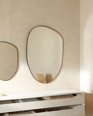 Zara Home + Large Irregular Mirror