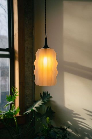 Wooj Design + Wavy Plug-In Pendant Lamp