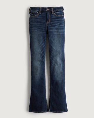 Hollister + Dark Wash Bootcut Jeans
