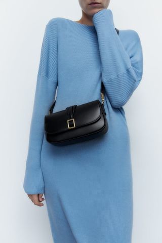 Zara + Crossbody Bag With Buckle