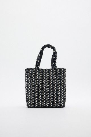 Zara + Beaded Mini Bag