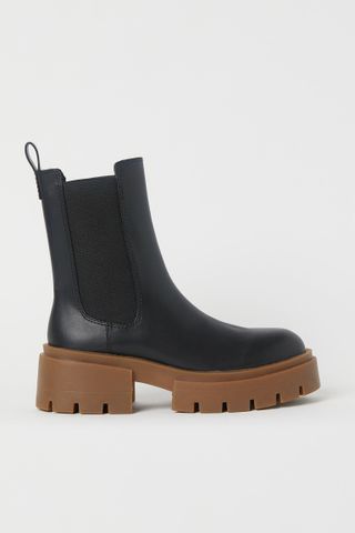 H&M + Platform Chelsea Boots