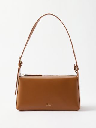 A.P.C. + Virginie Leather Shoulder Bag