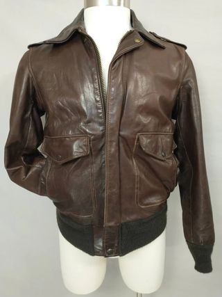 Riverside Eclectic + Leather Bomber Jacket