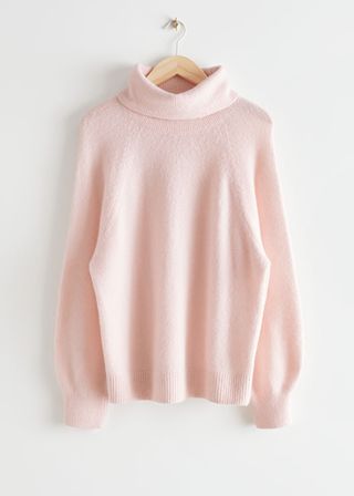 & Other Stories + Turtleneck Wool Knit Sweater