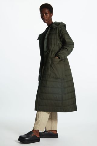 COS + Lightweight Quilted Coat