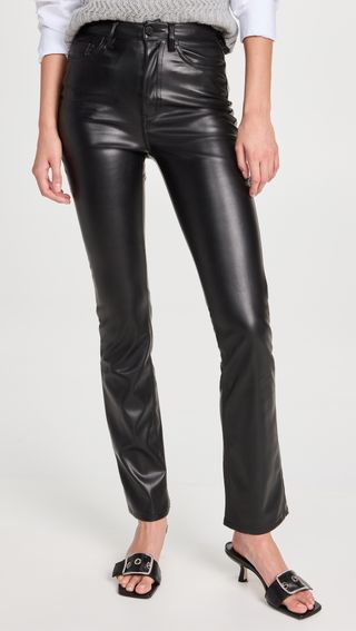 Afrm + Heston Faux Leather Pants