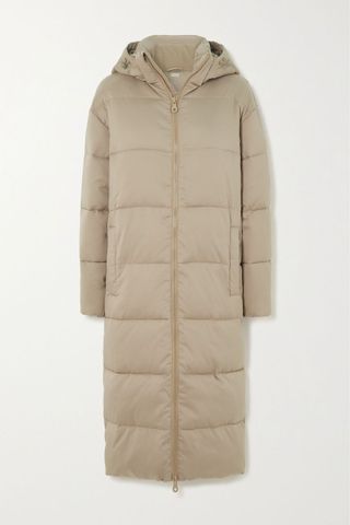 Girlfriend Collective + Hooded Padded Puffer Coat