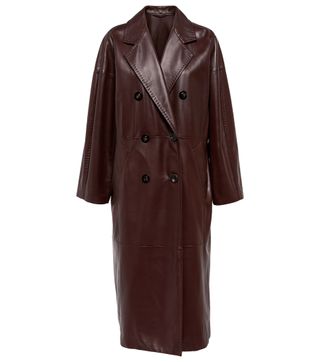 Max Mara + Ussuri Leather Coat