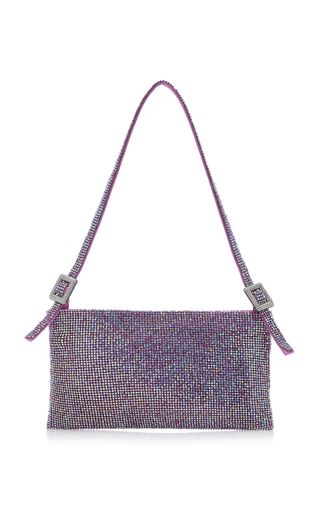 Benedetta Bruzziches + La Grande Your Best Friend Crystal Mesh Shoulder Bag