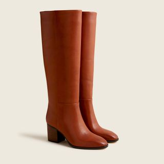 J.Crew + Sadie Knee-High Boots in Leather