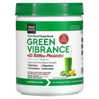 Vibrant Health + Green Vibrance +25 Billion Probiotics Version 19.1