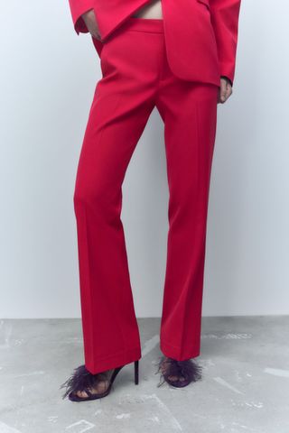 Zara + The Low Rise Flare Pants