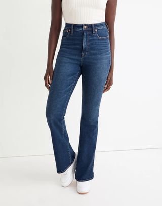 Madewell + Curvy Skinny Flare Jeans in Colleton Wash