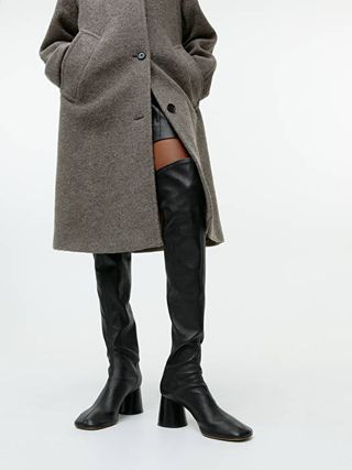 Arket + Stretch Leather Boots