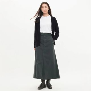 Uniqlo + U Flare Maxi Skirt