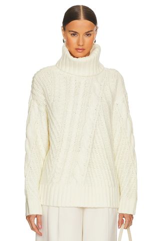 Toni White Turtleneck - Henly  Outfits, Layering outfits, White turtleneck  outfit