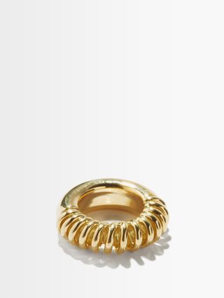 Ana Khouri + Spiral 18kt Gold Ring