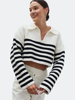Crescent + Corbin Striped Sweater