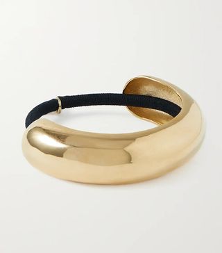 Lelet NY + Arch gold-plated hair tie