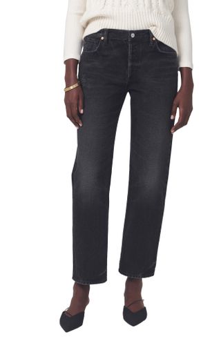 Citizens of Humanity + Neva Relaxed Ankle Straight Leg Jeans