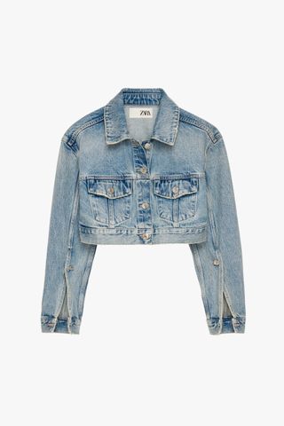 Kaia X Zara + Denim Jacket