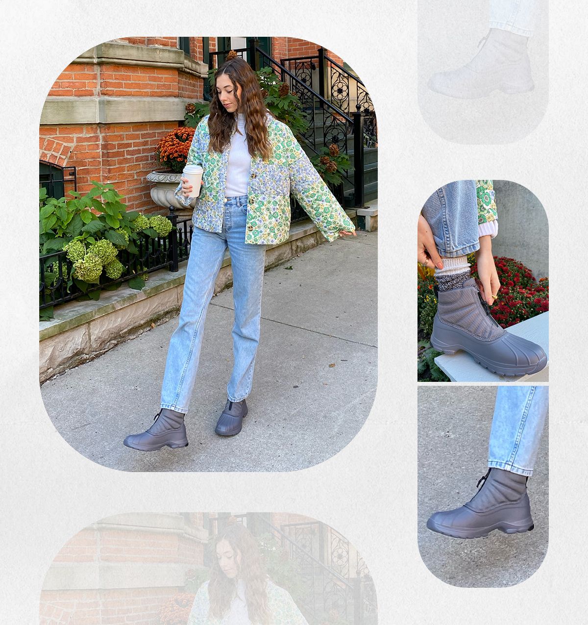 Fashion Girls' Favorite RainBoot Outfit Formulas Who What Wear