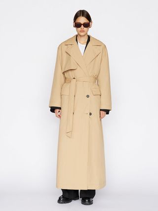 Frame + Oversized Puffer Trench