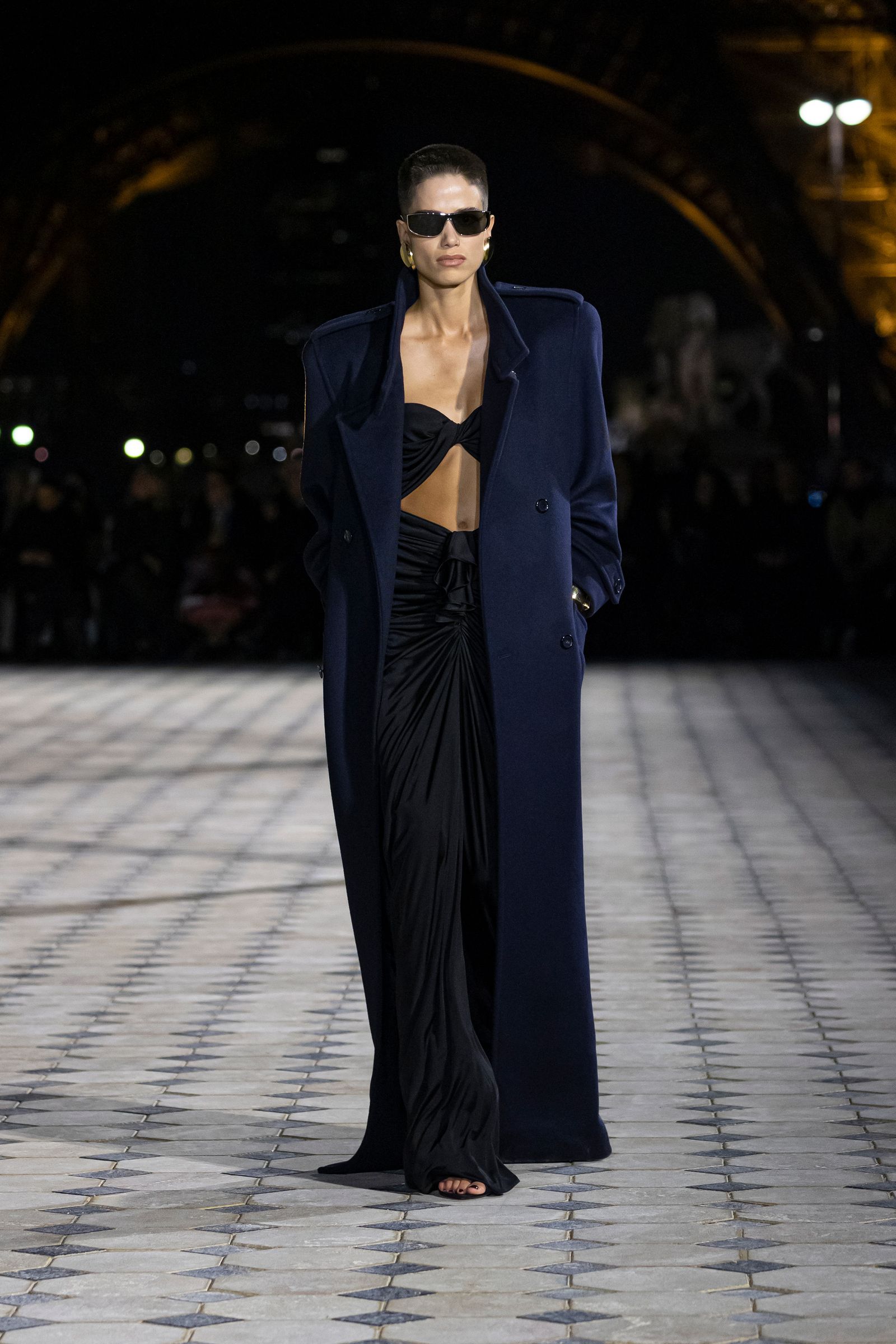 How to Wear the Maxi Dress Trend From Saint Laurent S/S 23 | Who What Wear