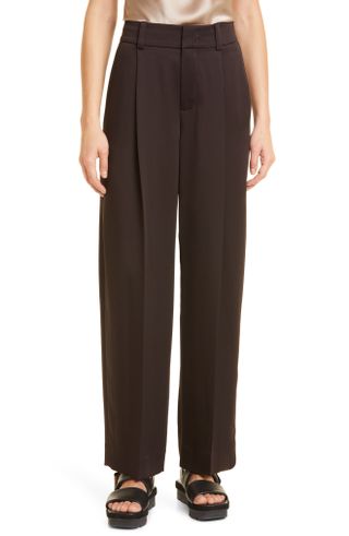 Vince + Tailored Wide Leg Trousers