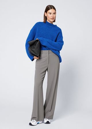& Other Stories + Press Crease Flared Trousers