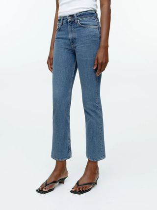 Arket + Flared Cropped Jeans