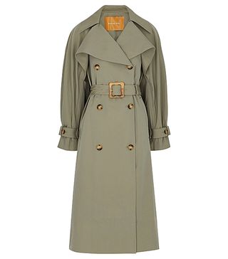 Rejina Pyo + Khaki trench coat