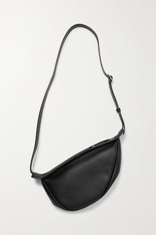 The Row + Slouchy Banana Leather Shoulder Bag