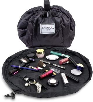 Lay-n-Go + Cosmo Drawstring Makeup Organizer Cosmetic & Toiletry Bag