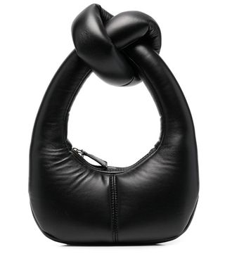 A.W.A.K.E. Mode + Artificial-Leather Knot-Detail Bag